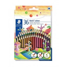 LÁPIS DE COR STAEDTLER NORIS COLOUR 36 CORES LÁPIS DE COR STAEDTLER NORIS COLOUR 36 CORES